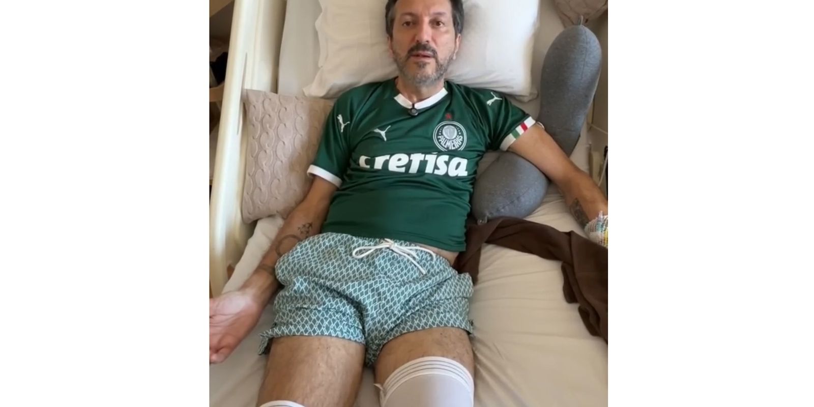 Anvisa autoriza importação de medicamento experimental para tratamento do piloto Lito