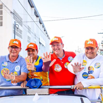 Carreata em apoio a Cláudio Mitidieri percorre as ruas de Salgado