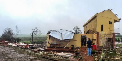 Inmet emite alerta vermelho: possibilidade de ciclone extratropical na Região Sul