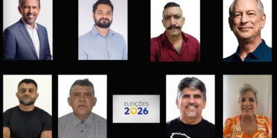 Oito candidatos disputam governo do Ceará