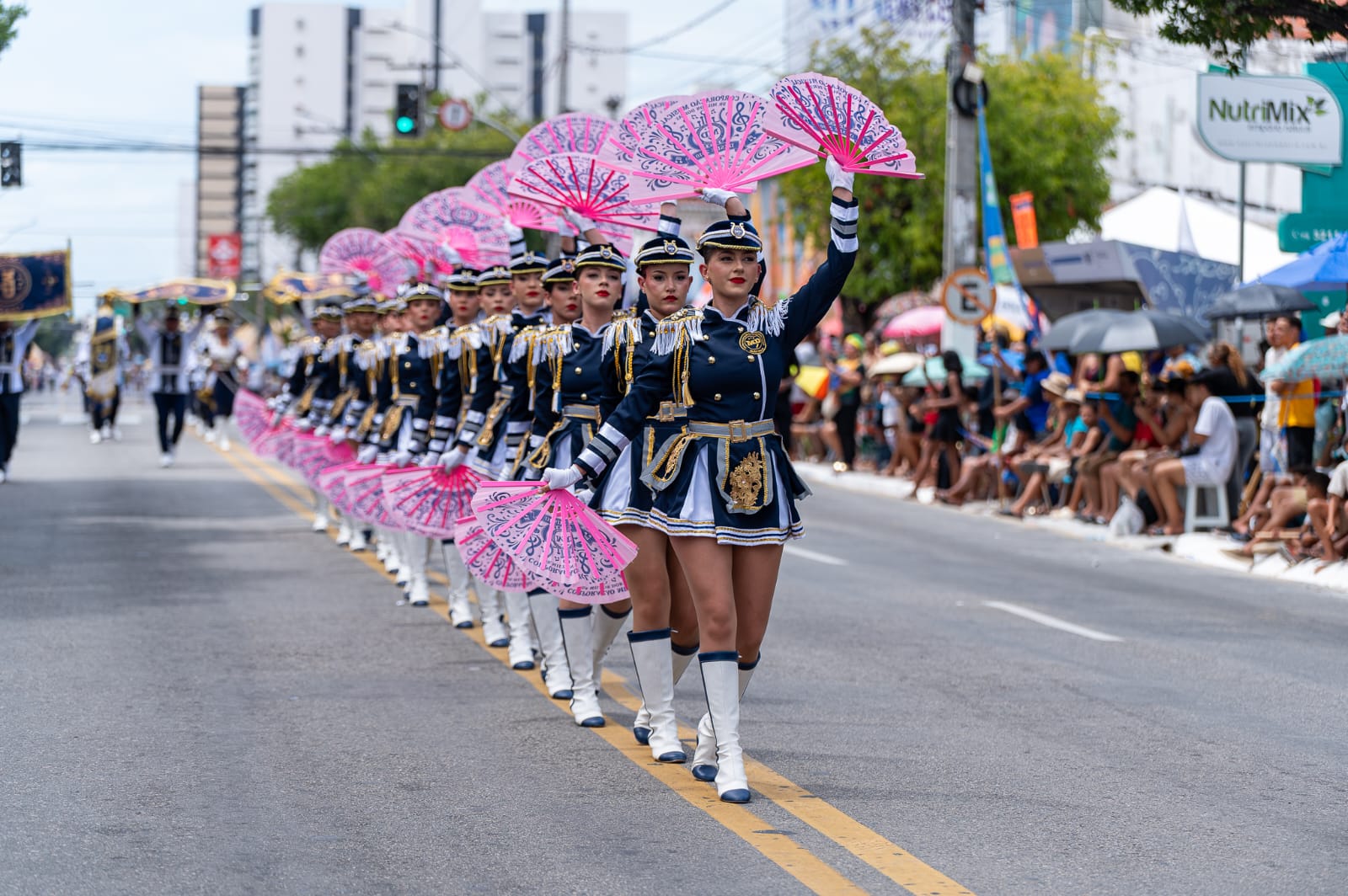 Desfile cívico-militar de 7 de Setembro na Avenida Barão de Maruim, em Aracaju