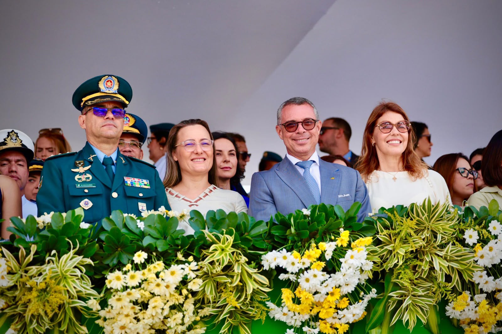 Desfile cívico-militar de 7 de Setembro na Avenida Barão de Maruim, em Aracaju