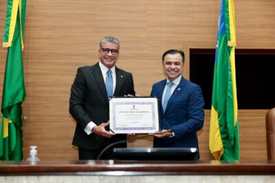 Aneel: Sandoval Neto recebe título de cidadão sergipano na Alese