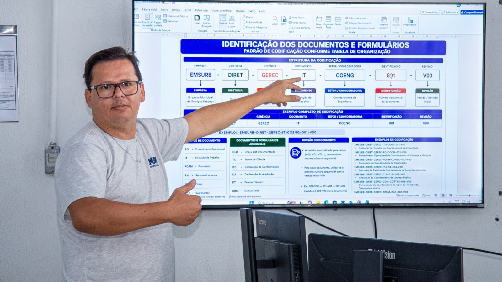 Emsurb padroniza processos internos para agilizar serviços em Aracaju