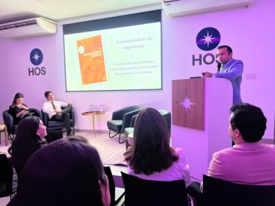 Palestra durante o IV Simpósio de Oftalmologia do Hospital de Olhos de Sergipe