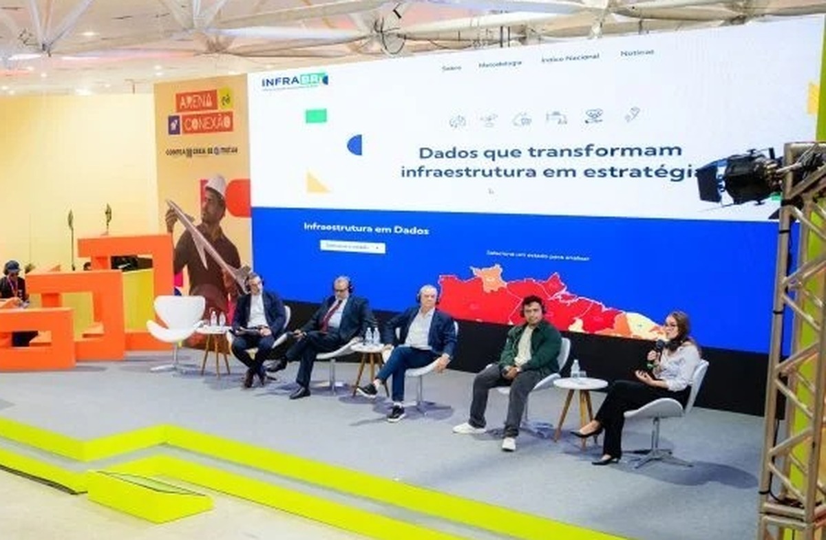 Mesa do painel “Infra-BR: da ideia à construção de um índice nacional de infraestrutura”, na 81ª SOEA