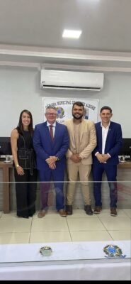 Odilar Feitosa de Lima durante entrevista sobre a nova etapa no Legislativo