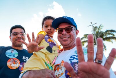 Fábio Mitidieri em atividade na reta final da campanha