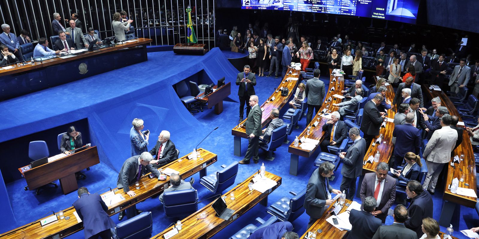 PL assume liderança no Senado com 19 senadores; MDB 7, PT 6