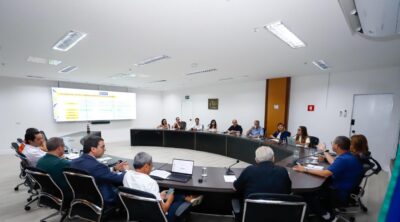 Reunião do Governo de Sergipe sobre monitoramento hídrico e ações preventivas