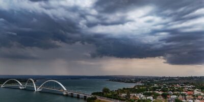 Temporal segue no Sul enquanto temperaturas sobem no restante do país